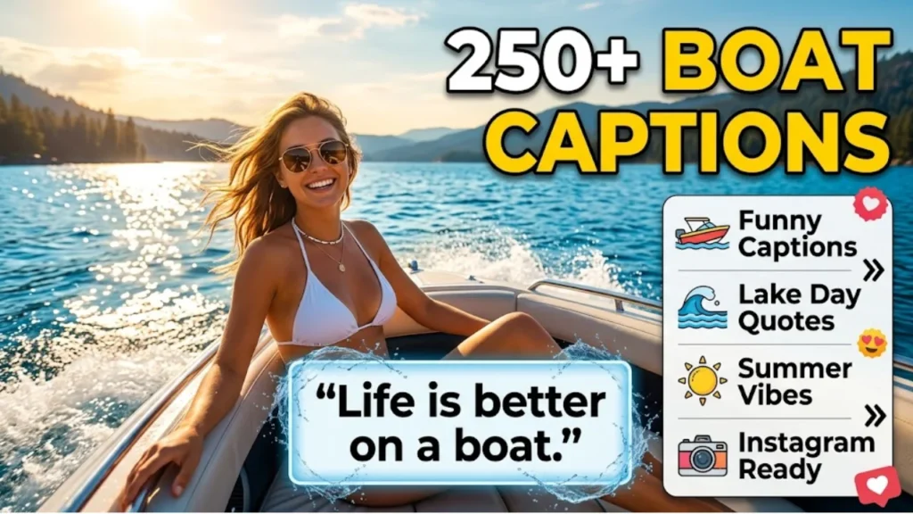 Best Boat Captions for Instagram