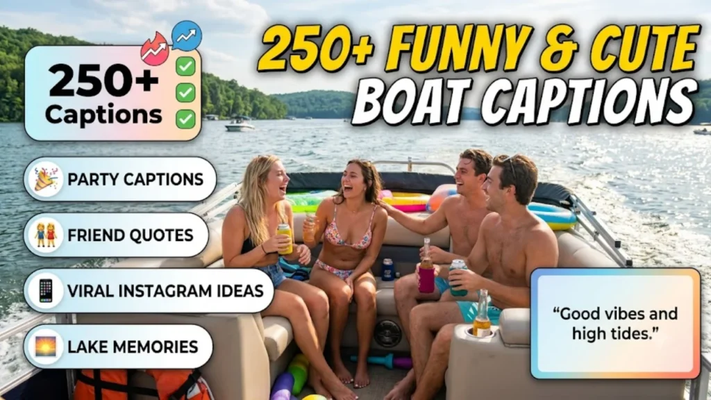 Funny Boat Captions for Instagram That'll Get All the Likes