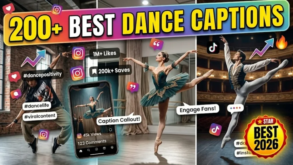 Dance Captions for Instagram by Style — Hip-Hop, Ballet, Contemporary & More