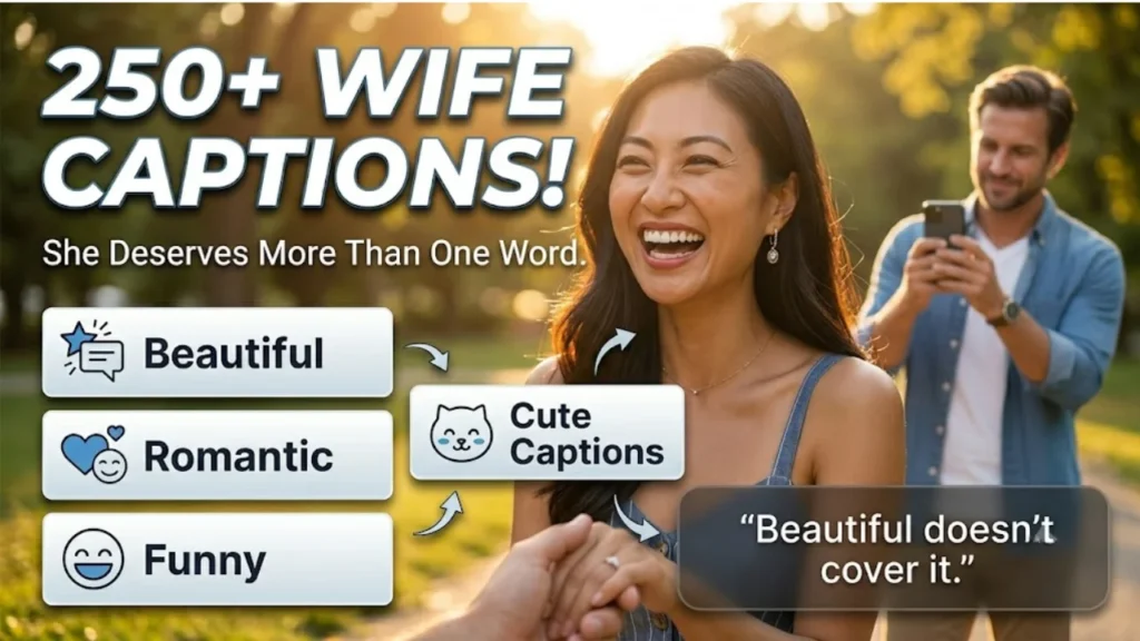 Funny & Clever Hot Wife Captions