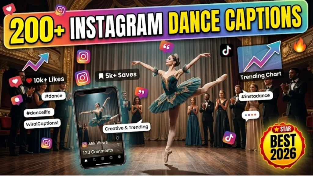 Funny & Cute Dance Captions for Instagram That Stop the Scroll