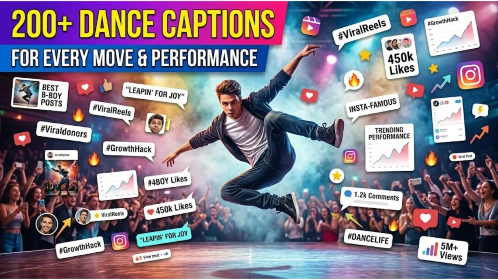 Inspirational Dance Captions & Unique Dance Quotes for Instagram (From Legends Who Lived It)
