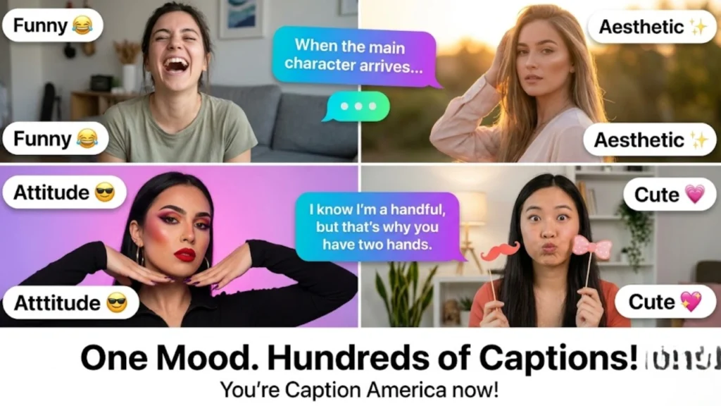 250+ Best TikTok Captions by Mood & Style