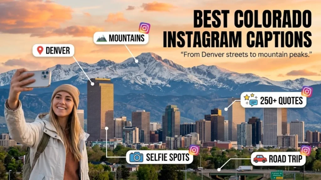 Denver Instagram Captions for City Lovers