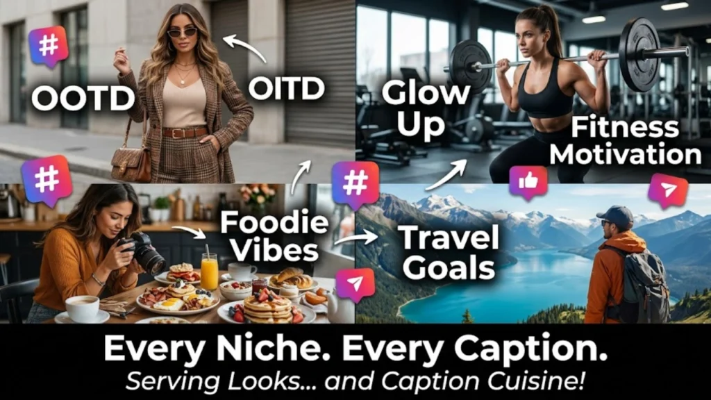 Fashion, Beauty & Fitness Captions