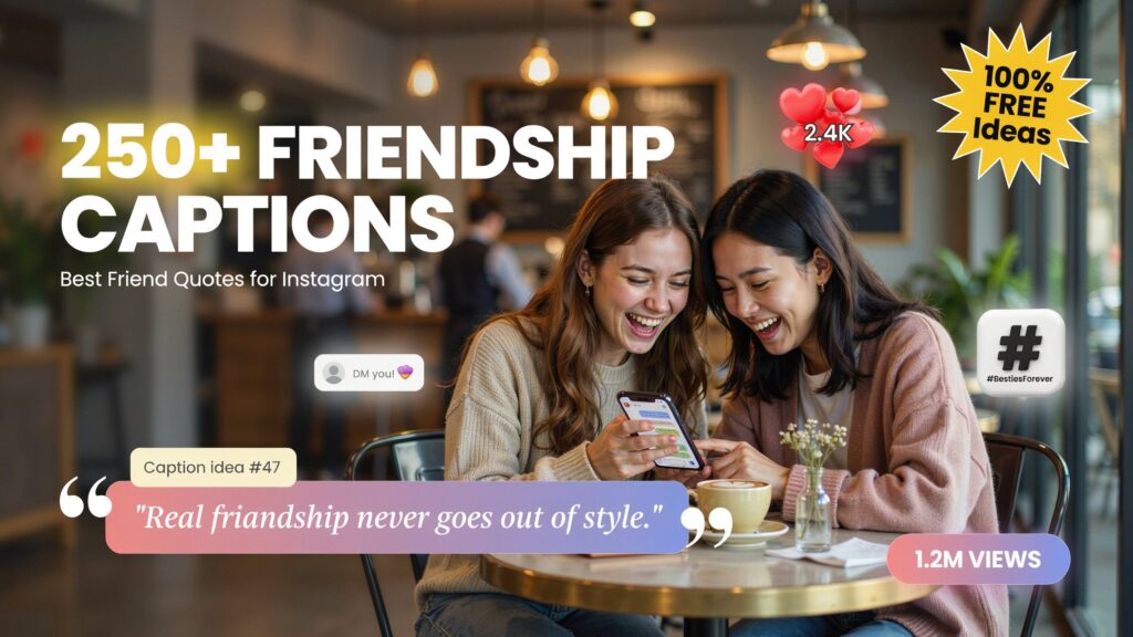 How to Choose the Perfect Friendship Caption