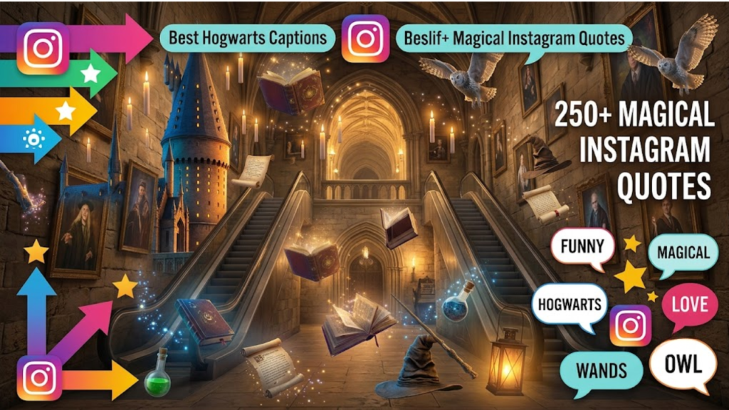 Magical & Cute Harry Potter Captions for Instagram
