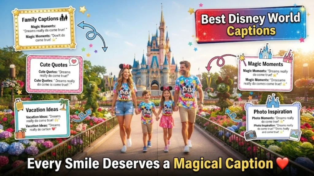 Magical Disney Quotes for Instagram Captions