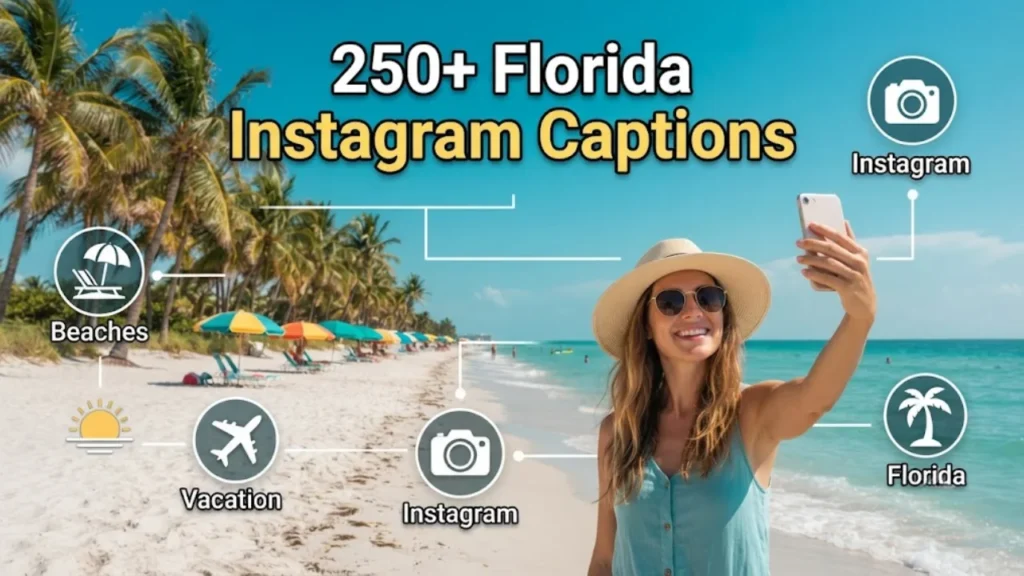 Miami & Sunshine State Vibe Captions