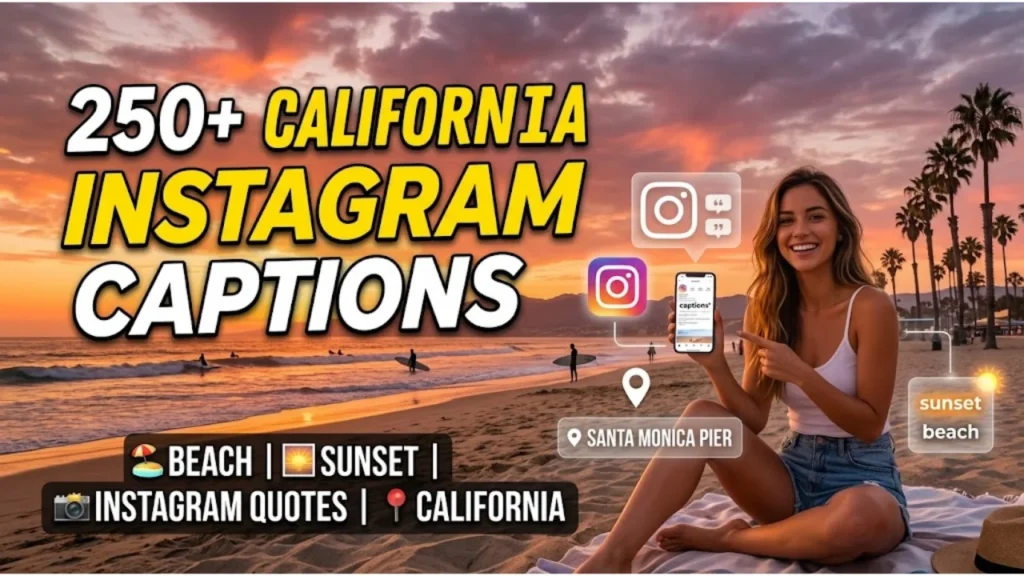 Short, Funny & Punny California Captions