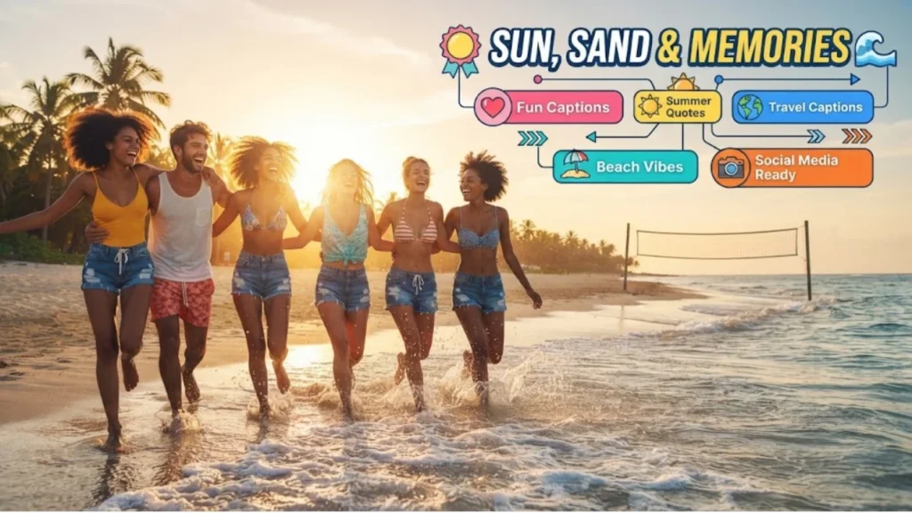 Summer Vacation Captions for Every Travel Style