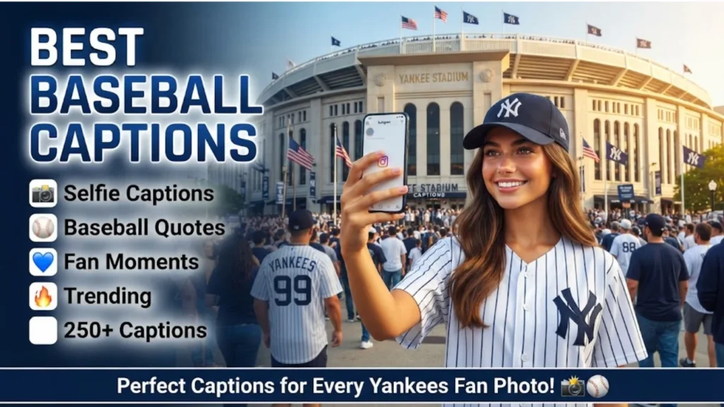 Yankee Stadium & Yankees Game Day Captions for Instagram