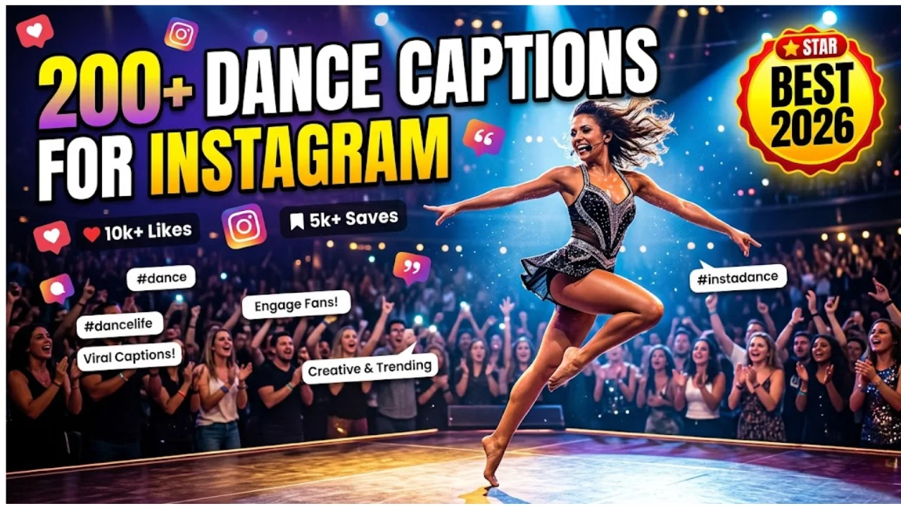 200+ Best Dance Captions for Instagram to Show Your Moves, Passion & Performance