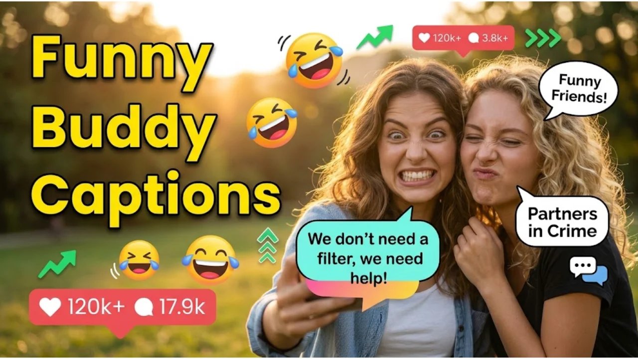 250+ Best Buddy Captions for Instagram: Funny, Cute & Heartwarming Quotes for Best Friends