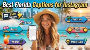 250+ Florida Captions for Instagram Best Beach, Miami, Sunset, Vacation & Sunshine State Quotes