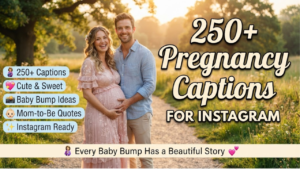 250+ Pregnancy Captions for Instagram Cute, Funny, Maternity, Baby Bump & Mom-to-Be Quotes