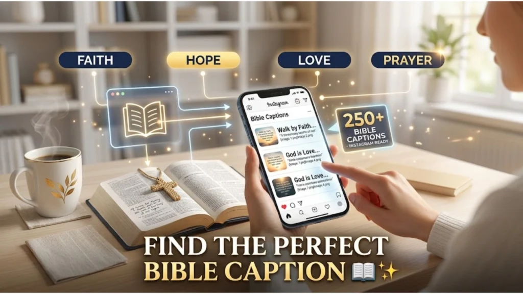 Bible Captions for Instagram About Hope & New Beginnings
