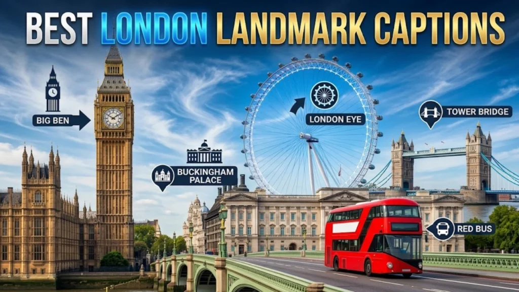 Big Ben & Iconic London Landmark Captions for Instagram