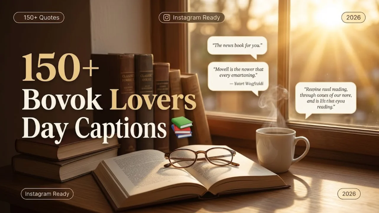 150+ National Book Lovers Day Captions for Instagram, Quotes & Bookish Sayings