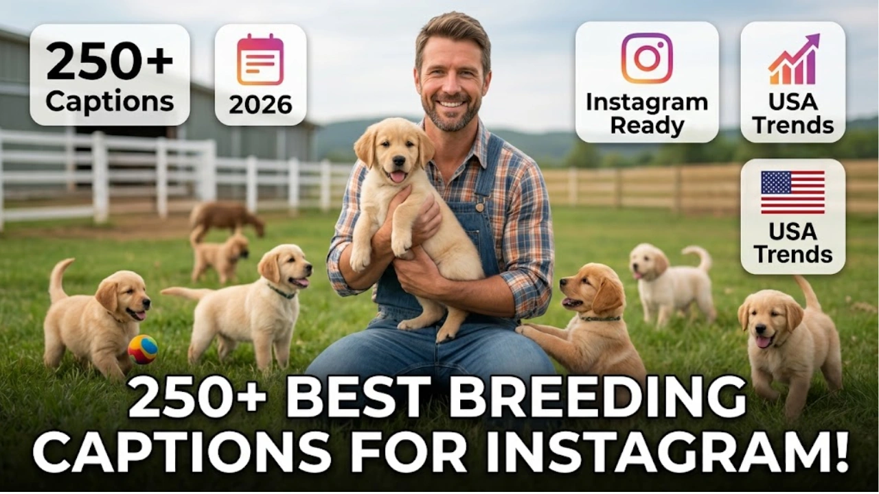 250+ Best Breeding Captions for Instagram Funny, Bold & Trending Caption Ideas