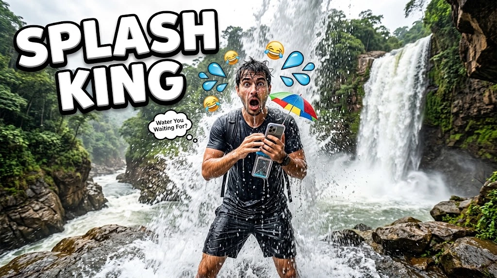 Funny Waterfall Captions and Puns for Instagram