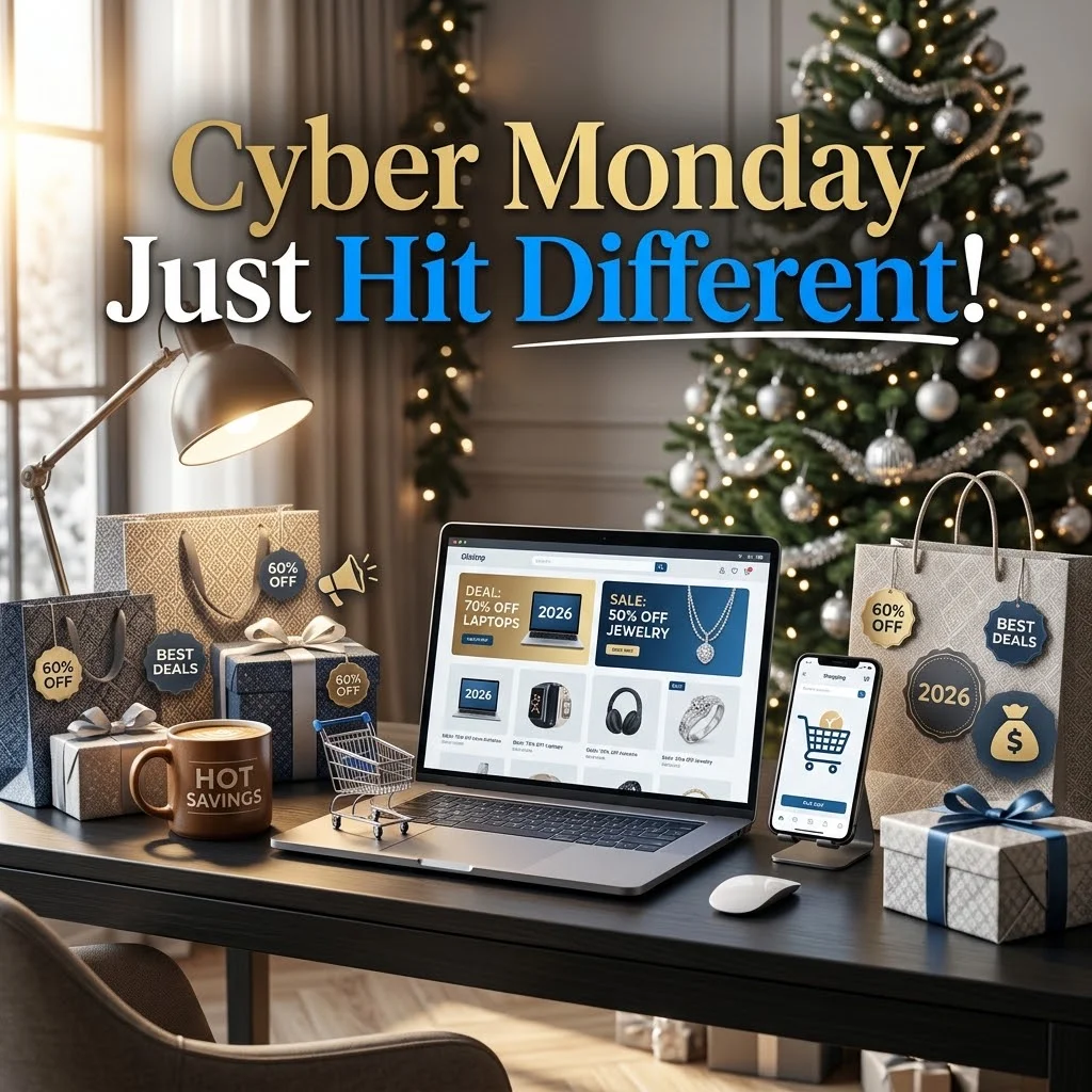 Short & Catchy Cyber Monday Captions
