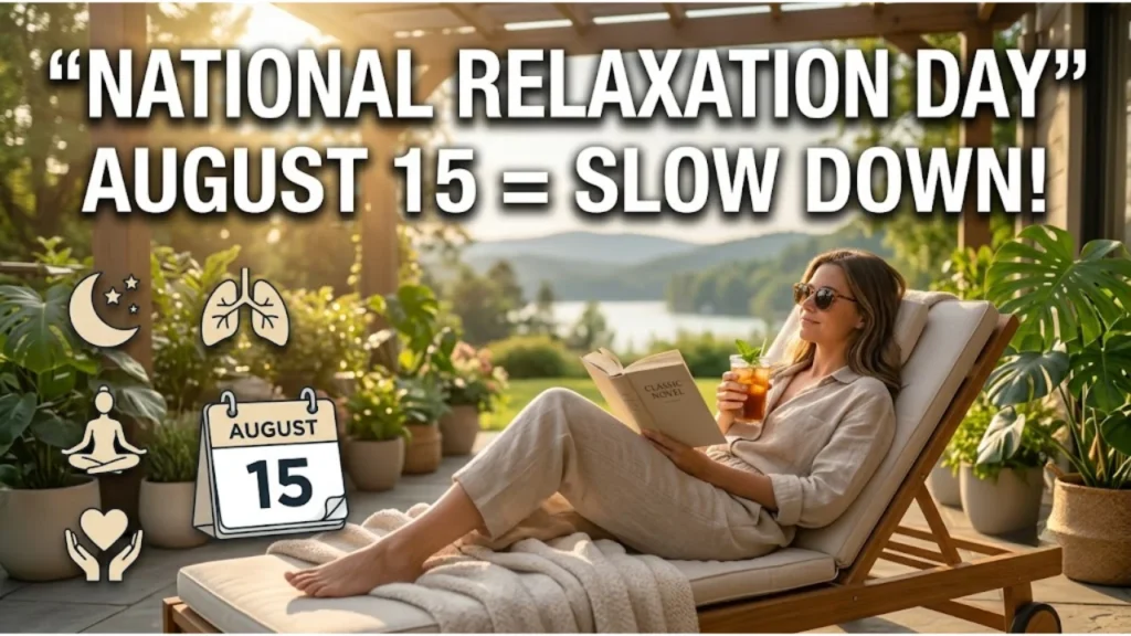 What Is National Relaxation Day