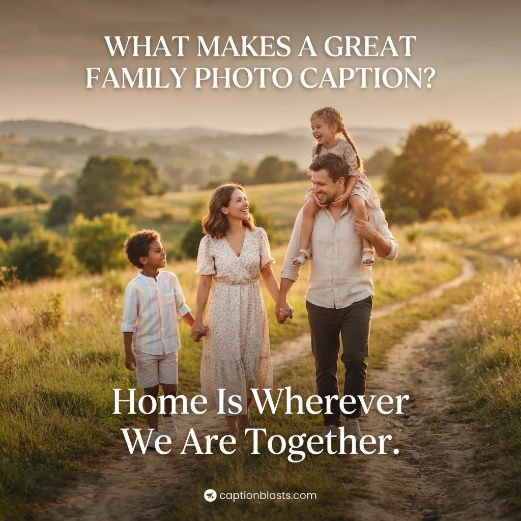 150+ Family Photo Captions for Instagram Cute, Funny & Heartwarming Ideas