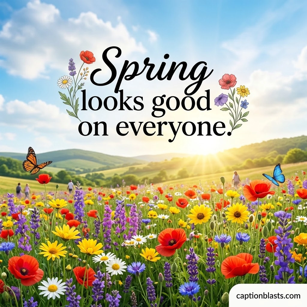 150+ Spring Captions for Instagram Cute, Funny & Fresh Springtime Ideas