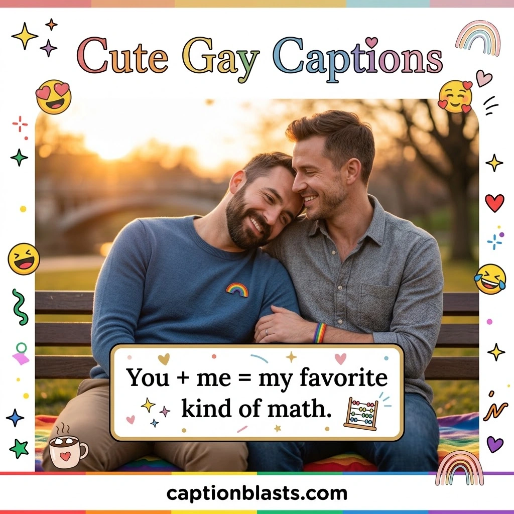 Cute Gay Captions for Instagram