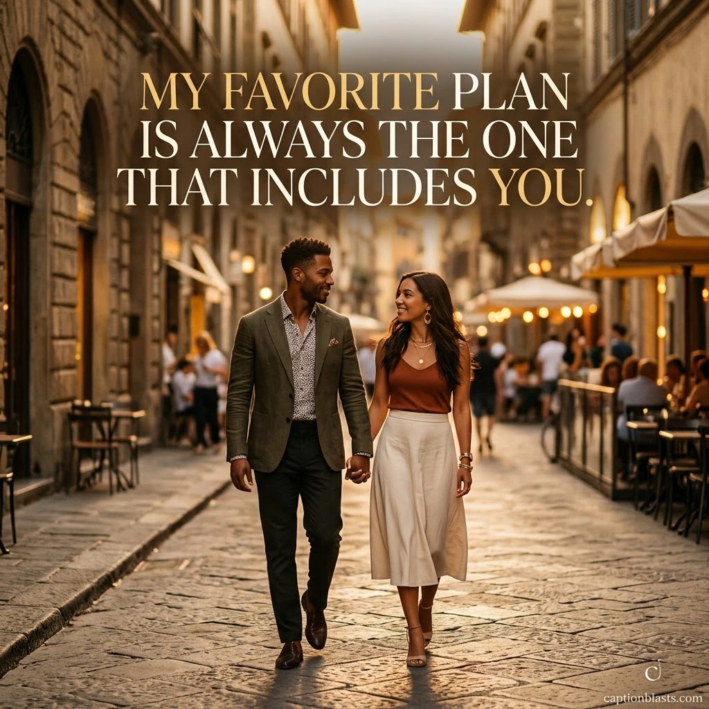 Cute & Short Romantic Captions for Instagram