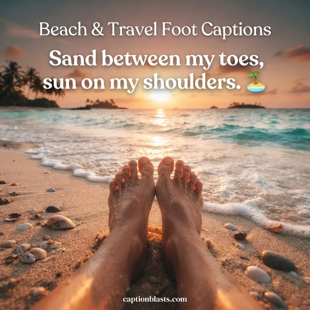  Foot Captions for Instagram