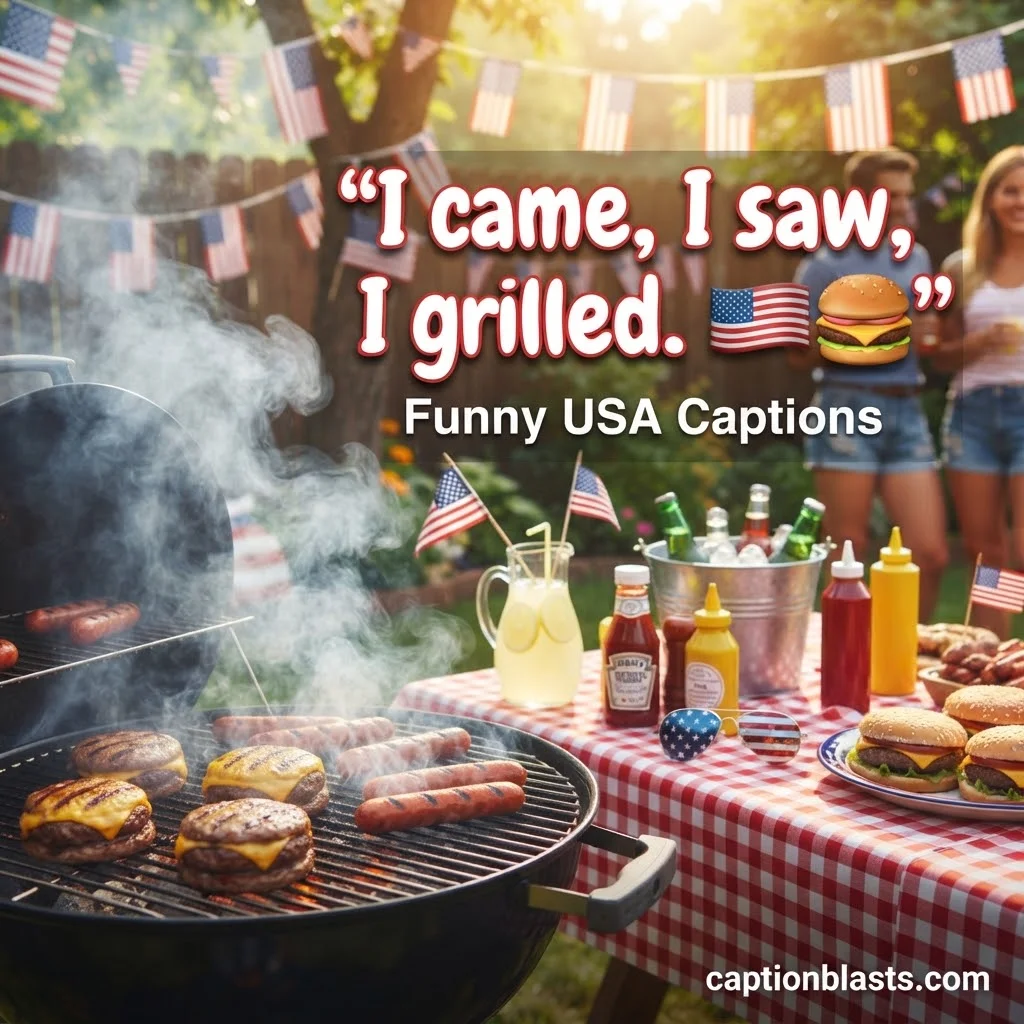 Funny USA Captions for Instagram
