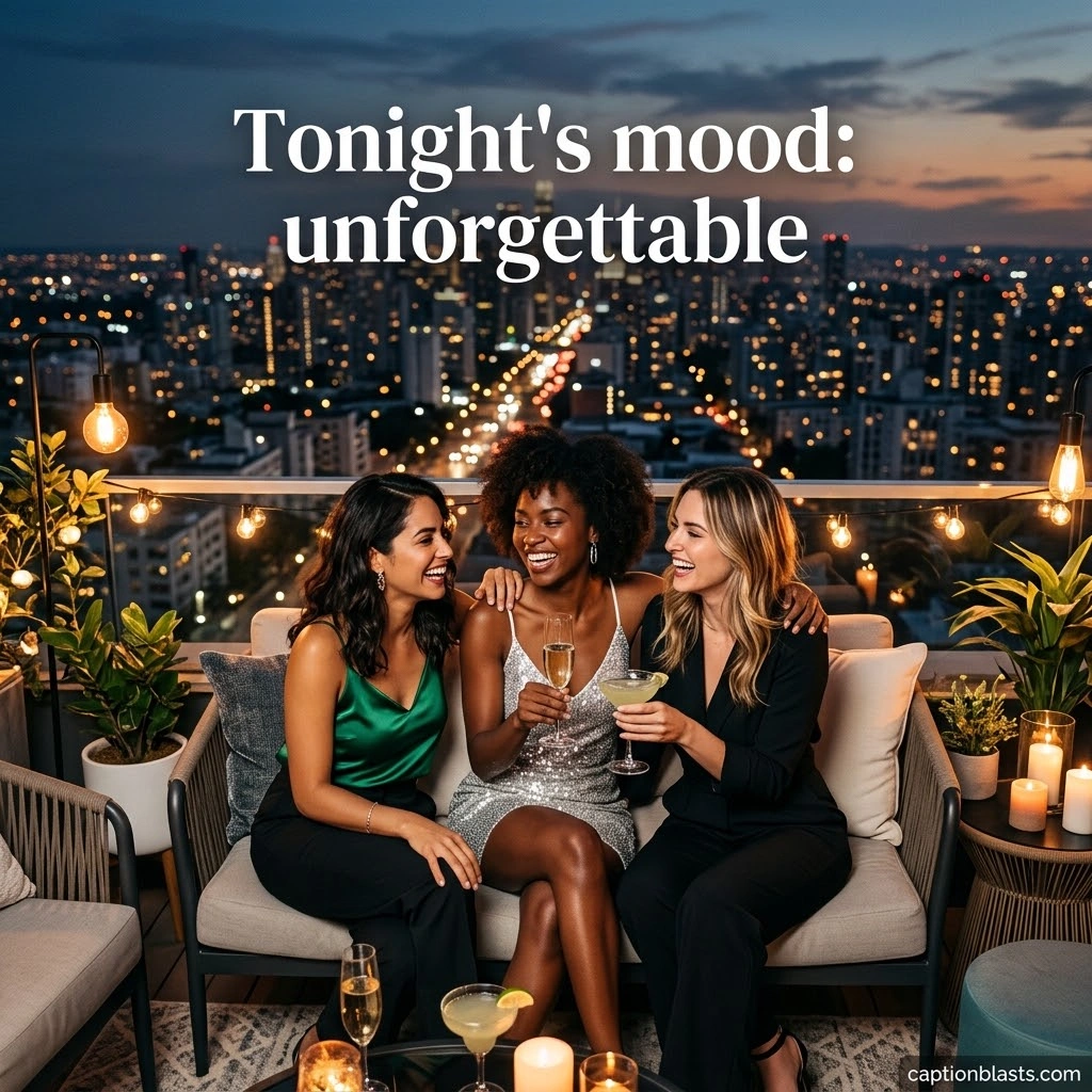 Hot Girl Summer & Night Out Captions
