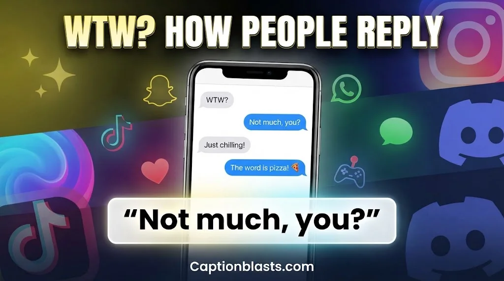 How to Use and Reply to WTW (By Platform)