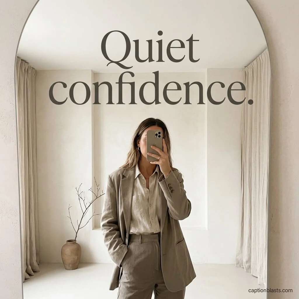 Mirror Selfie Captions 