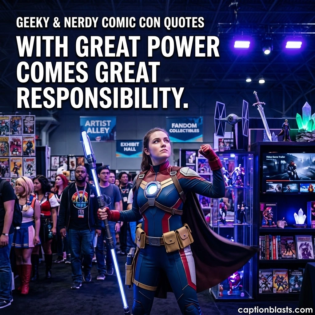 Short & Catchy NYC Comic Con Instagram Captions