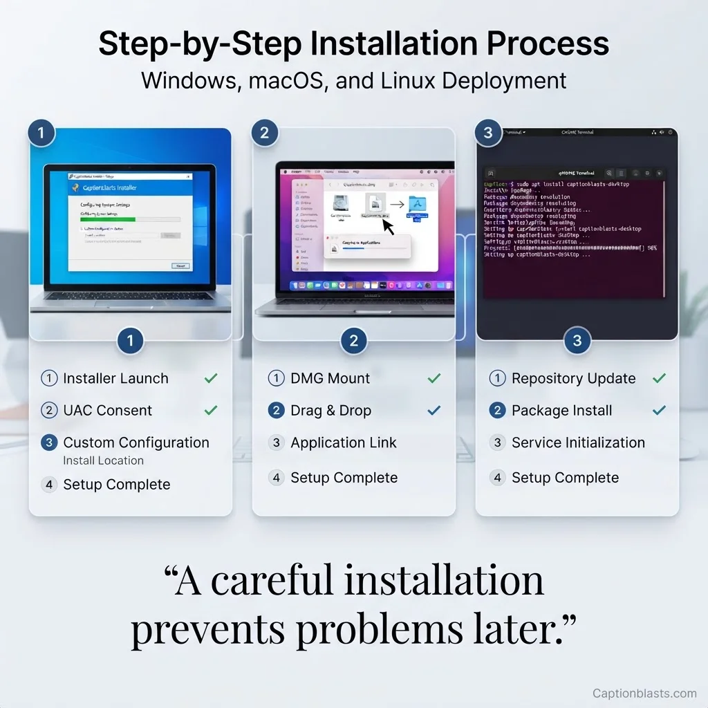 Step-by-Step Installation Process