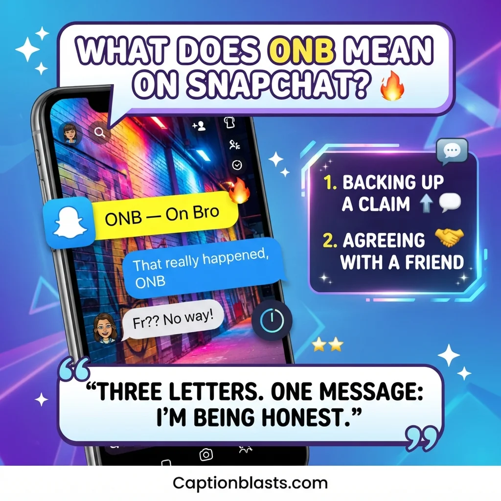 What Does ONB Mean on Snapchat?