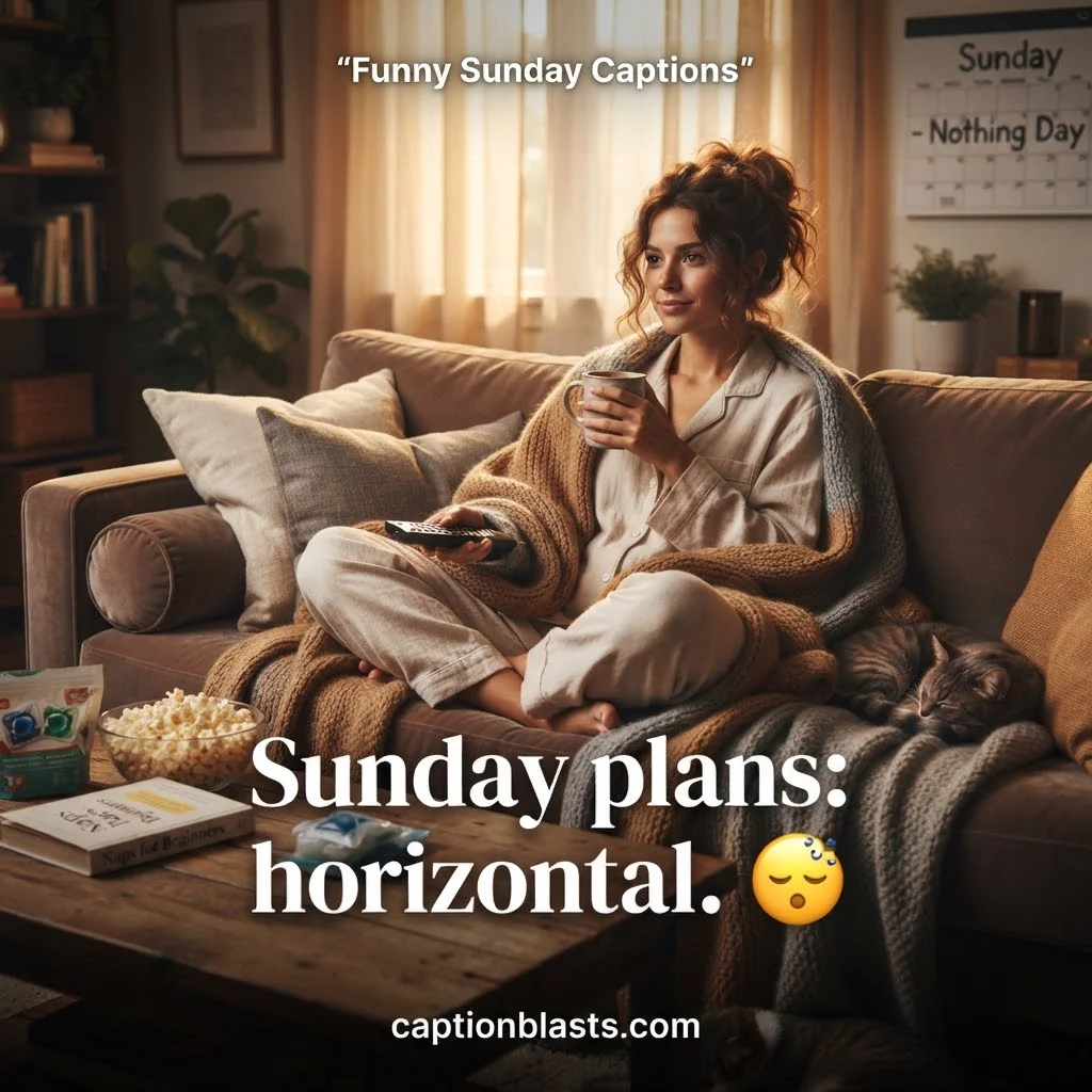 150+ Sunday Captions for Instagram Funny, Cute, Relaxing & Inspirational Ideas