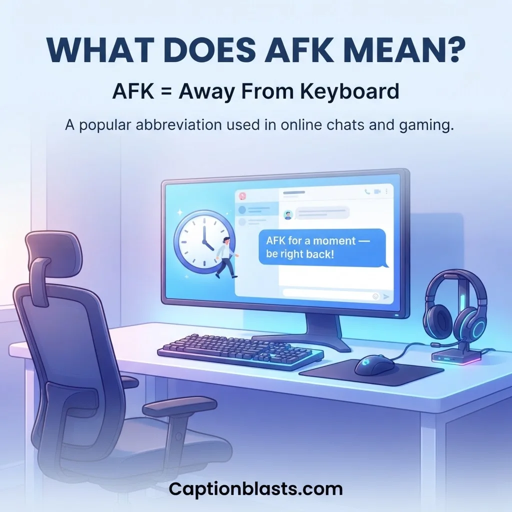 AFK Meaning