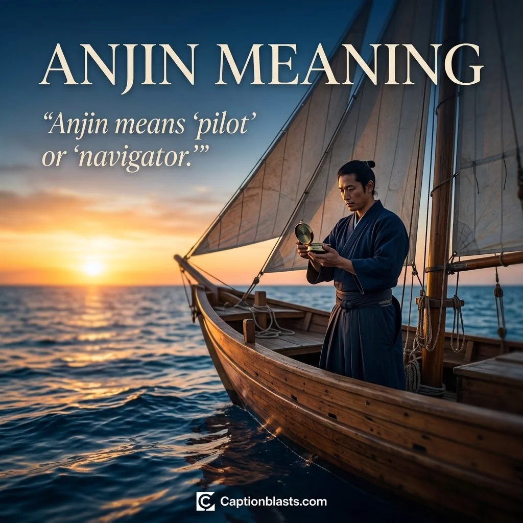 Anjin Origin Who Was Anjin Miura
