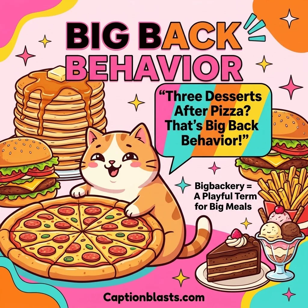 Big-Back Meaning