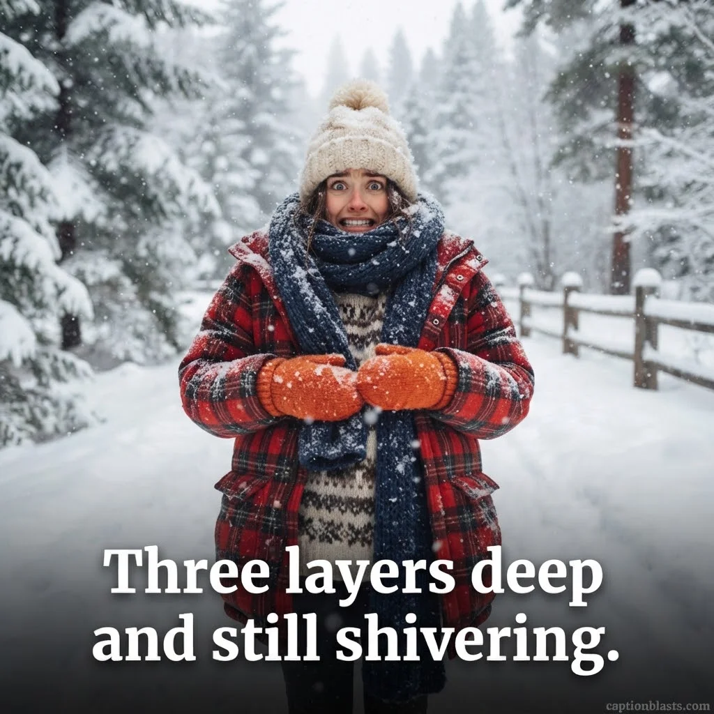 Coming Winter Captions for Instagram