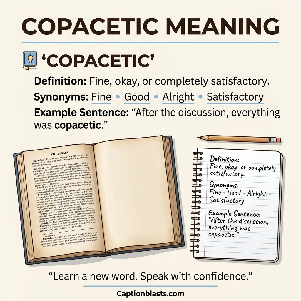 Copacetic Examples and How to Use It
