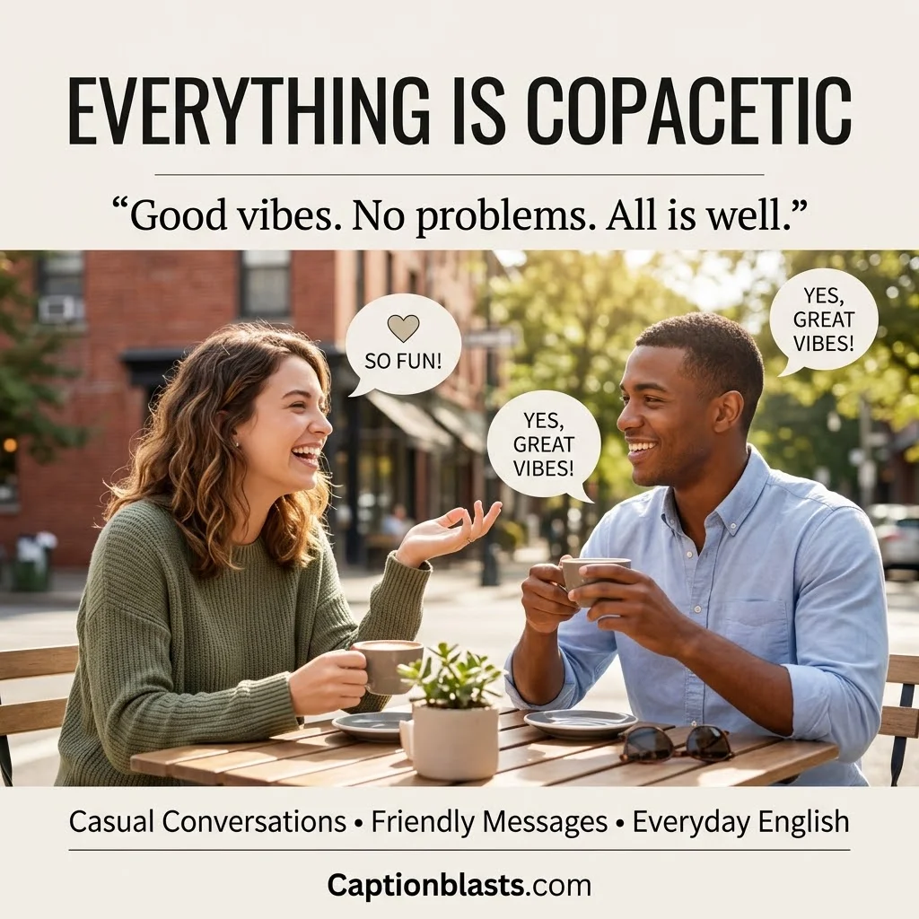 Copacetic Origin and Word History
