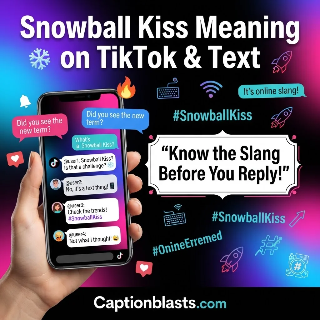 Health, Consent and Safety Around the Snowball Kiss