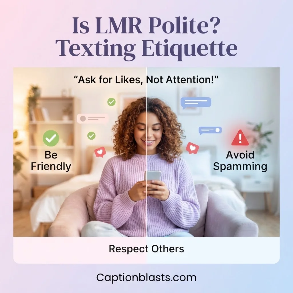 How to Use LMR in Texting on Instagram, TikTok and Snapchat