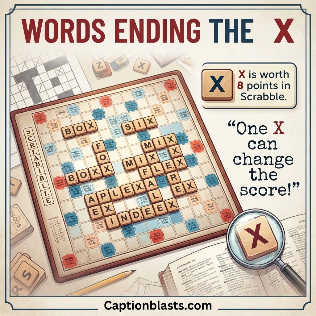 Long Words Ending With X (6+ Letters)