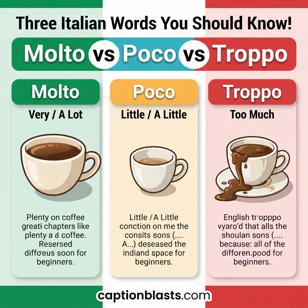 Molto Meaning in Music